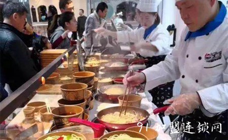 海鲜遇上面加盟